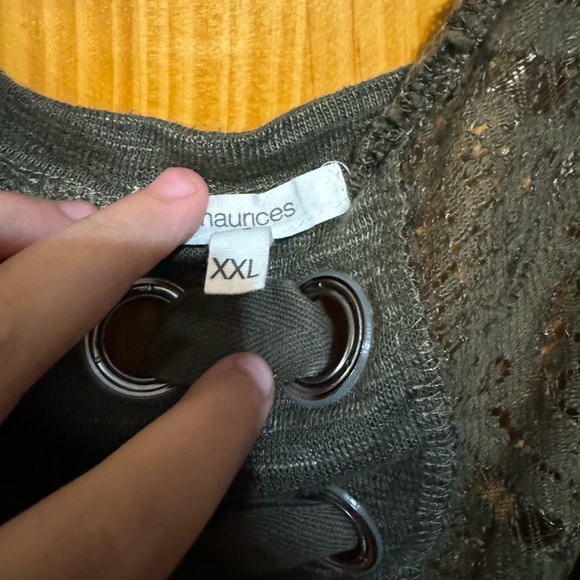 Green cardigan size xxl - Picture 2 of 2